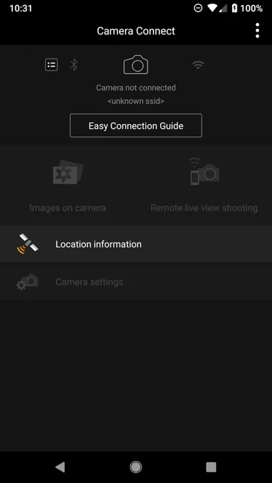 how to connect canon camera to iphone